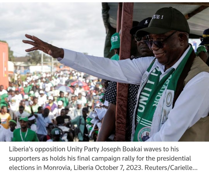 Liberian President, George Weah Concedes Election Defeat To Joseph ...